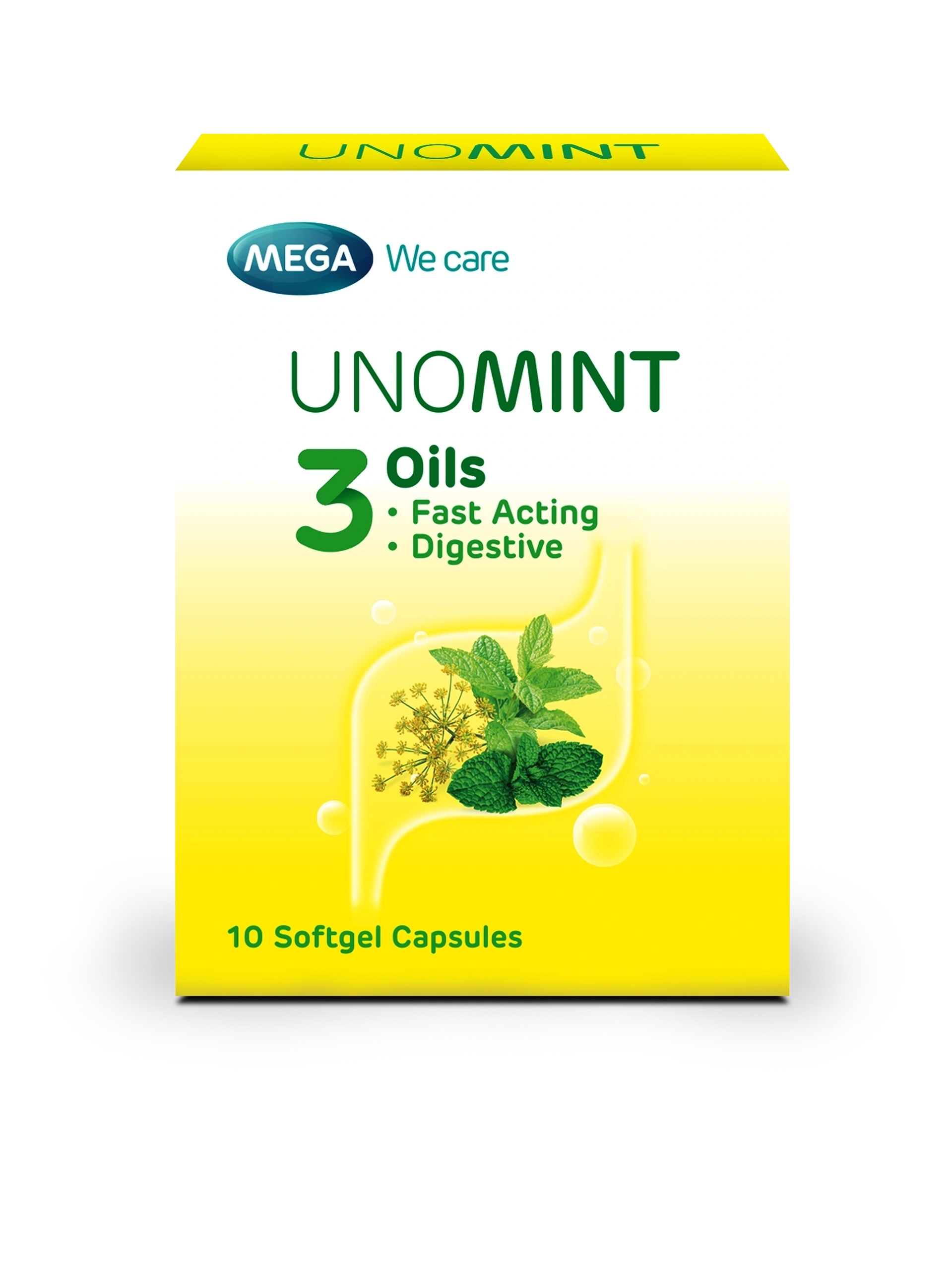 UNOMINT packaging visual